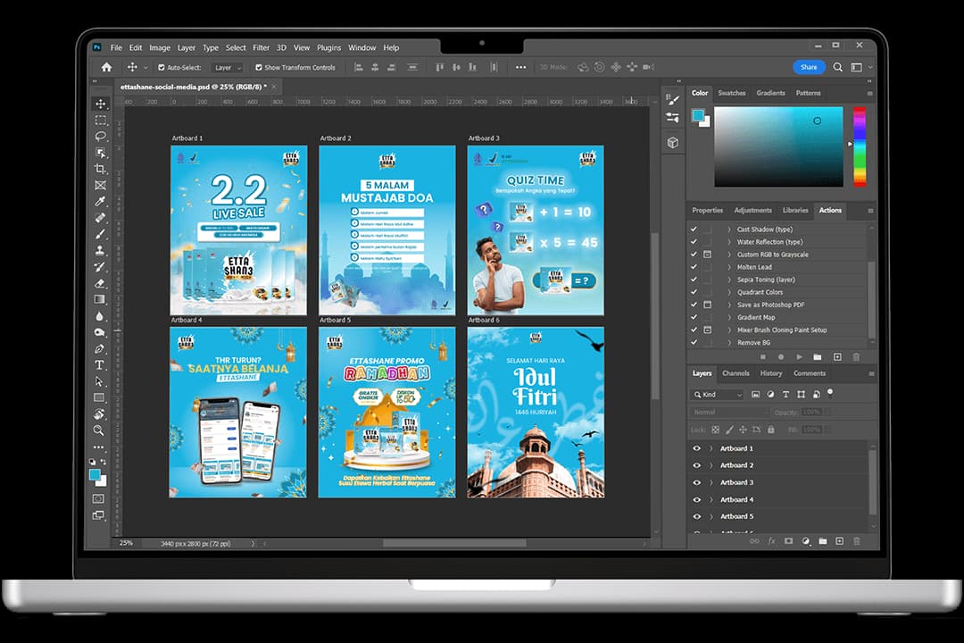 Ettashane Social Media